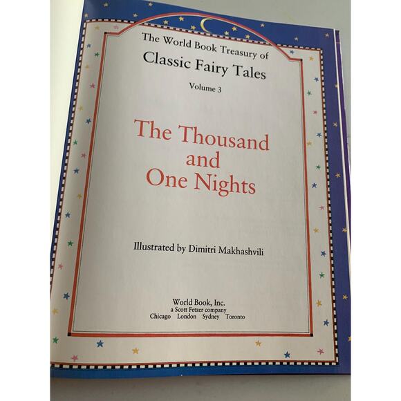 Classic Fairy Tales, Volume 3, Picture Book, Thousand and One Nights - Picture 2 of 5